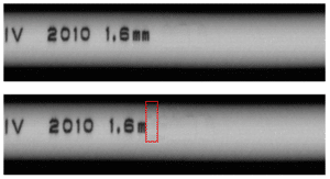 missing cable wire print detected