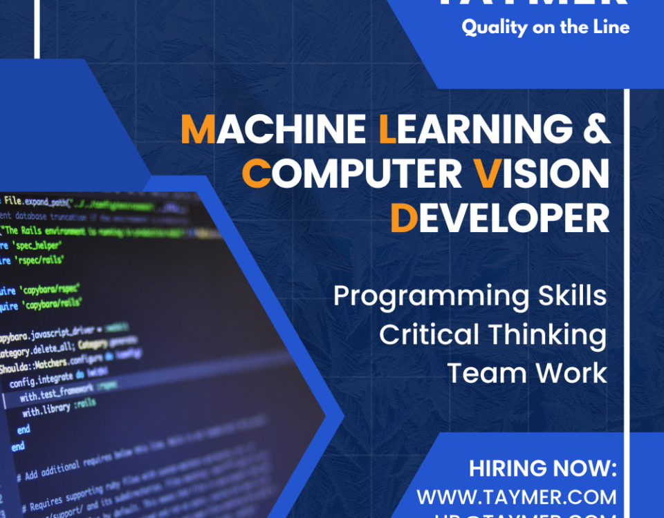 Taymer is hiring machine learning computer vision developer, apply now!