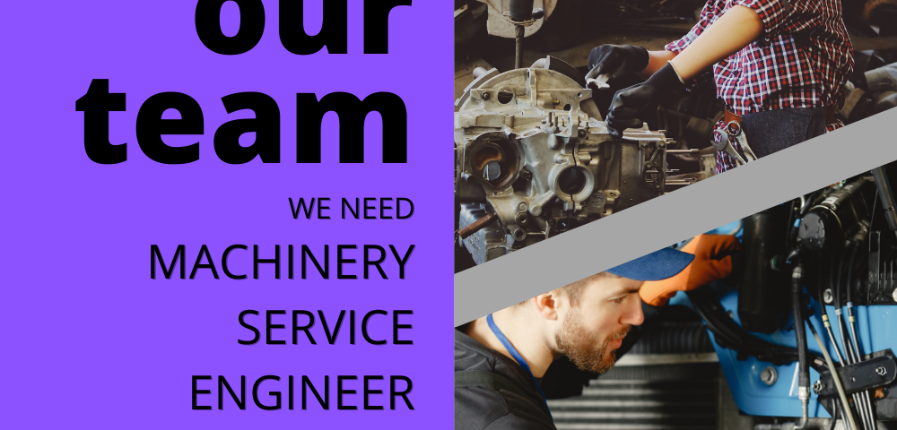 Taymer is hiring machinery service engineer, apply now!